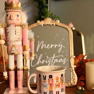 Pink Nutcracker coffee mug